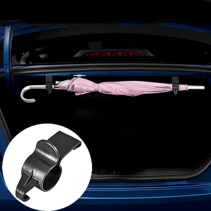 

2pcs Umbrella Hook Towel Trunk Car Accessories Auto Clip Travel Towels Storage Hook Umbrella Automobile Car Storage Bracket