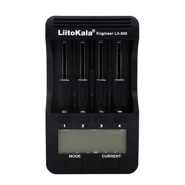 

LiitoKala Lii-500 LCD Battery Charger For 3.7V 18650 18350 18500 16340 17500 25500 10440 14500 26650 1.2V AA AAA lii500