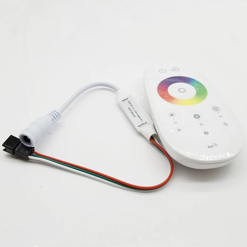 Пульт дистанционного управления 2 4G RF RGB сенсорный DC5-24V для WS2812B WS2811 SK6812 адресный