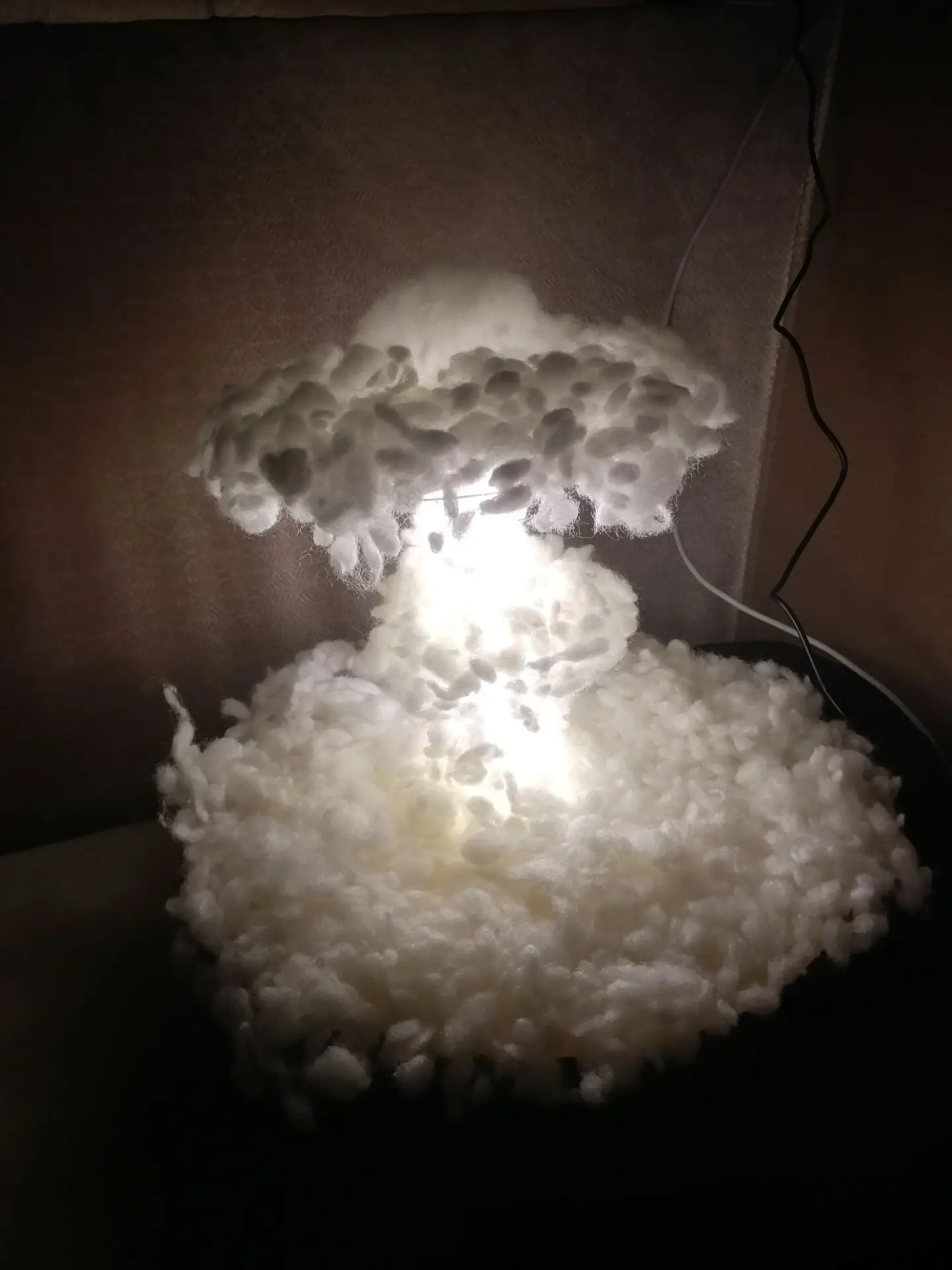 Ядерный взрыв гриб облако творческая декоративная лампа коллекция подарок