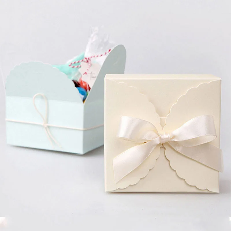 DIY крафт подарочная сумка коробка для вечерние Baby Shower Бумага шоколад Коробки