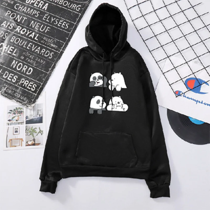 Sweatshirt Women Autumn Winter Women Sweetshirts Harajuku Hoodie Women Sweetshirts Korean Fashion Women Pullovers Plus Velvet