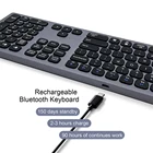 Клавиатура BK9803 беспроводная, USB Type-C, 110 клавиши, для смартфонов, планшетов MacOS, ОС Android, Windows