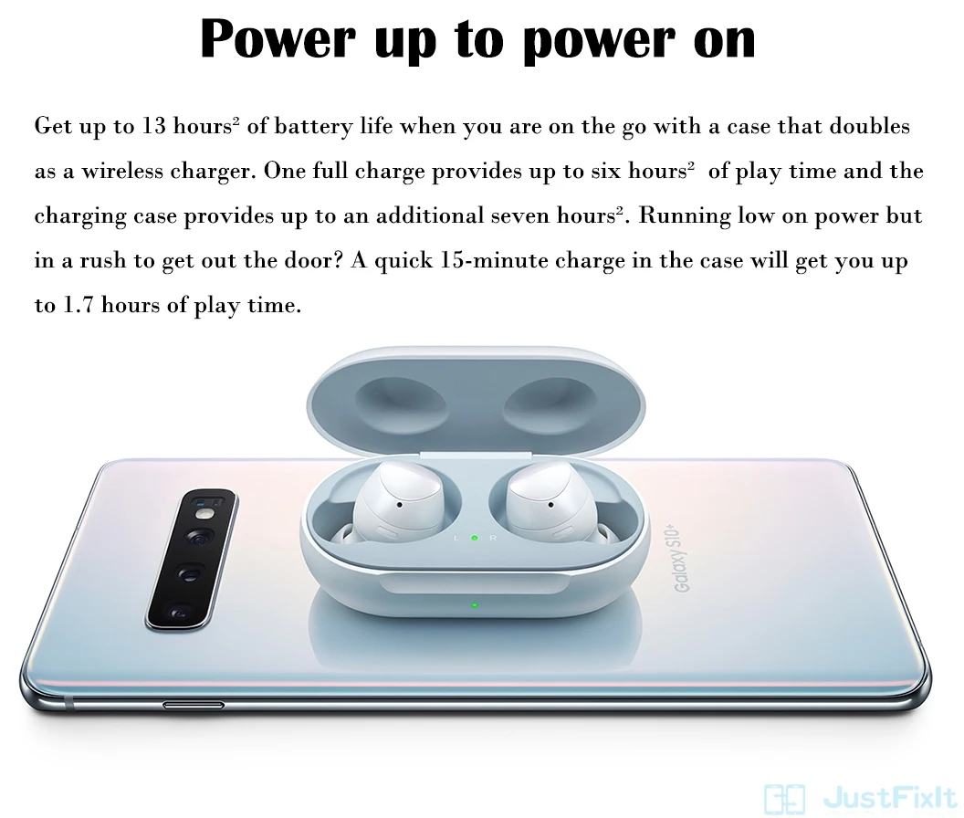 100% Оригинальные беспроводные наушники вкладыши Samsung Galaxy Buds спортивные для S20 Ultra
