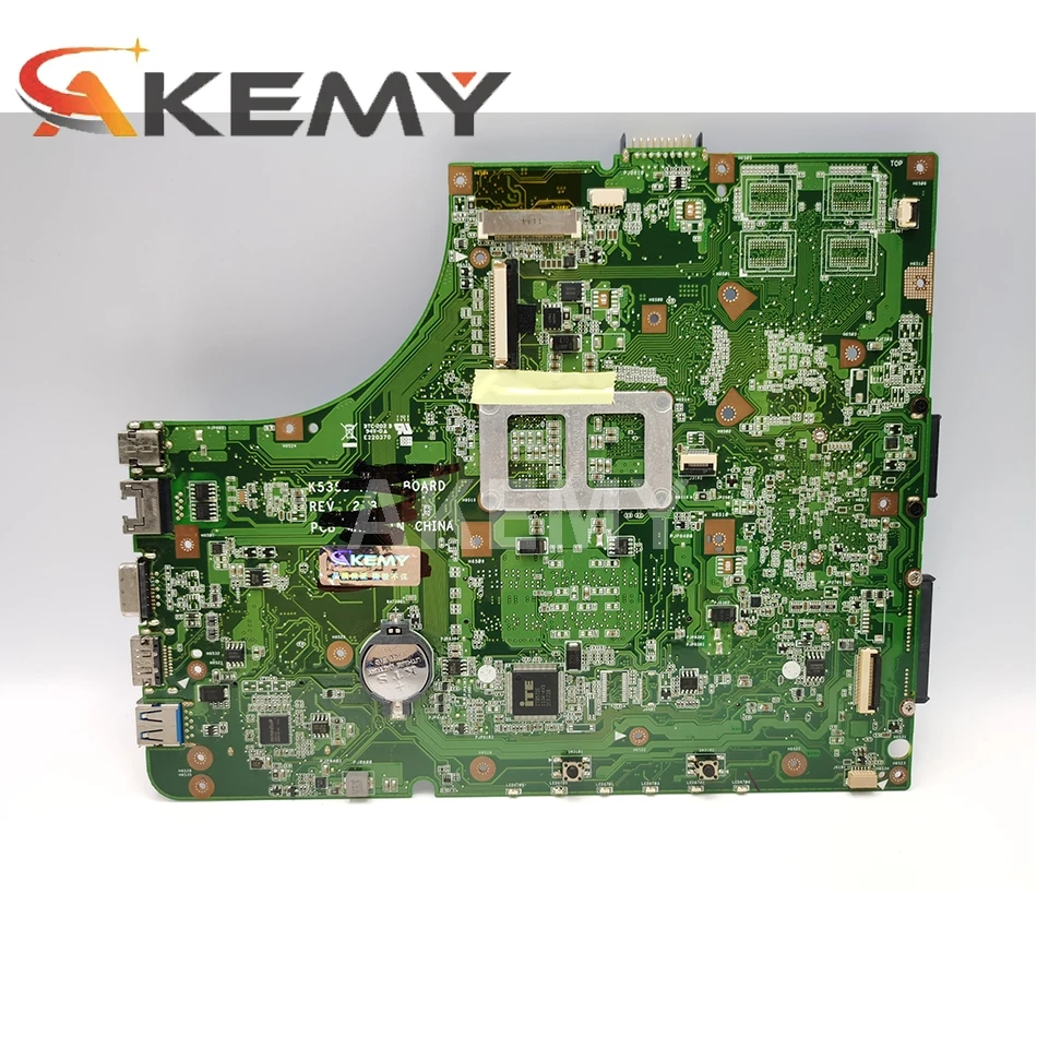 SAMXINNO NEW K53SD REV2.3 материнская плата для ноутбука ASUS K53E K53 A53E A53S X53S X53E P53 оригинальная с