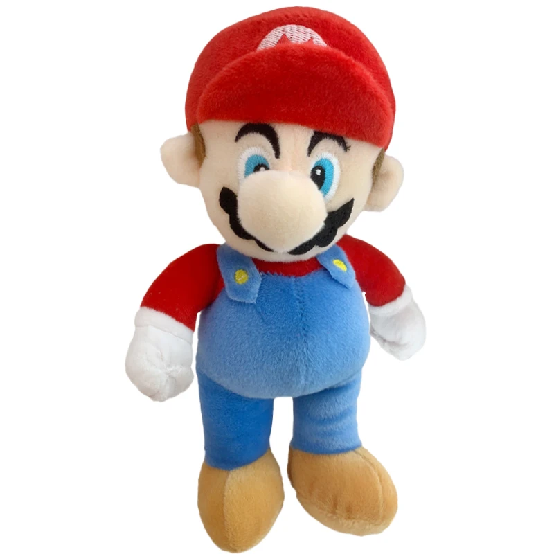 Милые плюшевые игрушки в стиле Super Mario Bros фигурка из аниме фильма Луиджи сантехер