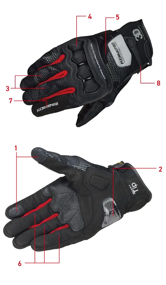 Новейшие мотоциклетные высокоэффективные защитные перчатки для верховой езды