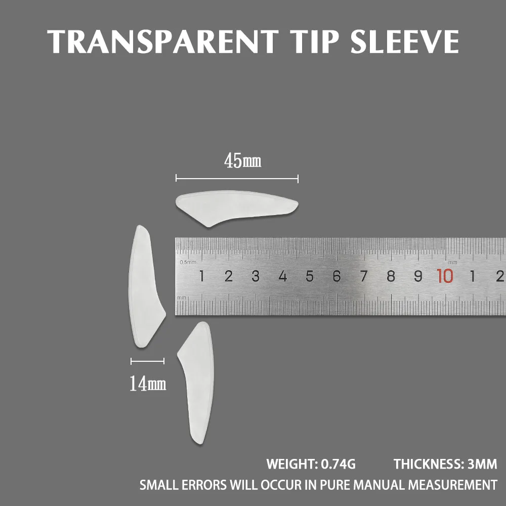 Защитный чехол для кухонных ножей пластиковые приколы наконечники прозрачный 100