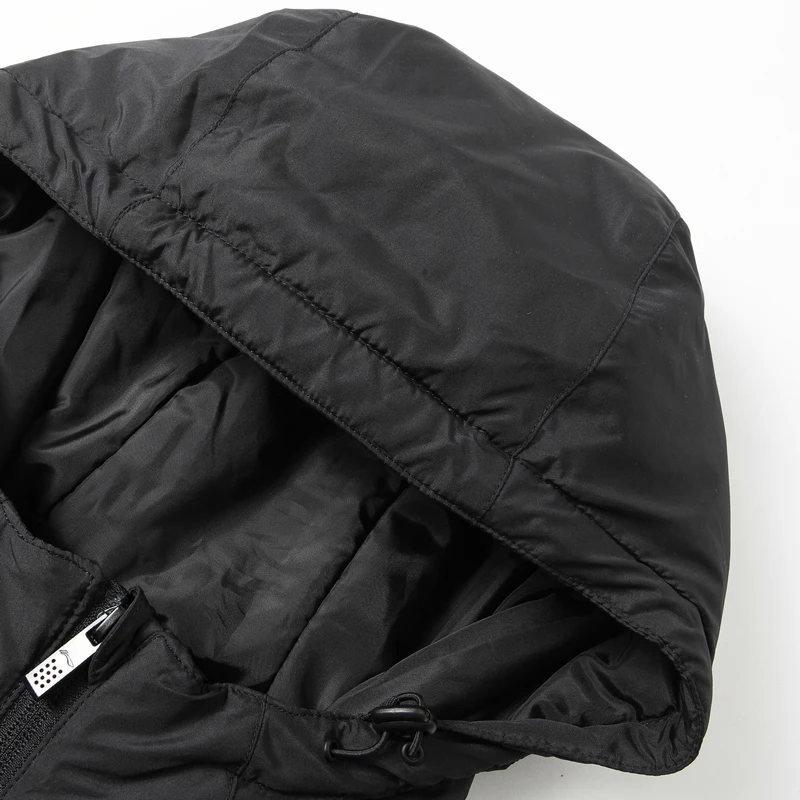 Li-Ning мужские футбольные серии короткие стеганые пальто Зимняя теплая подкладка с