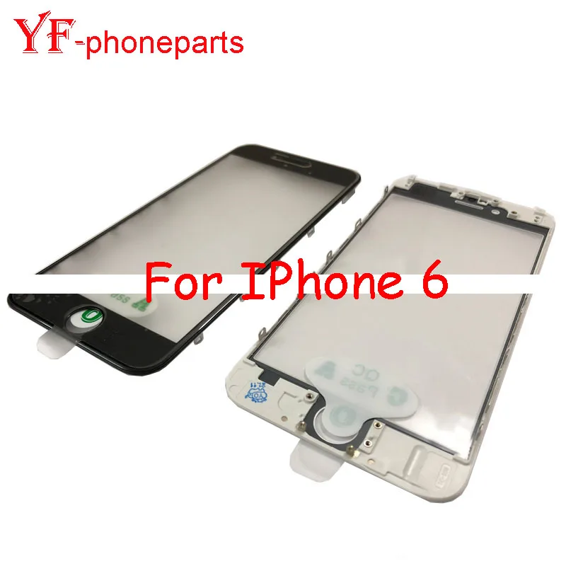 Для Apple IPhone 5 5S 6 6S 7 8 Plus SE Передний сенсорный экран стеклянная рамка средняя Рамка