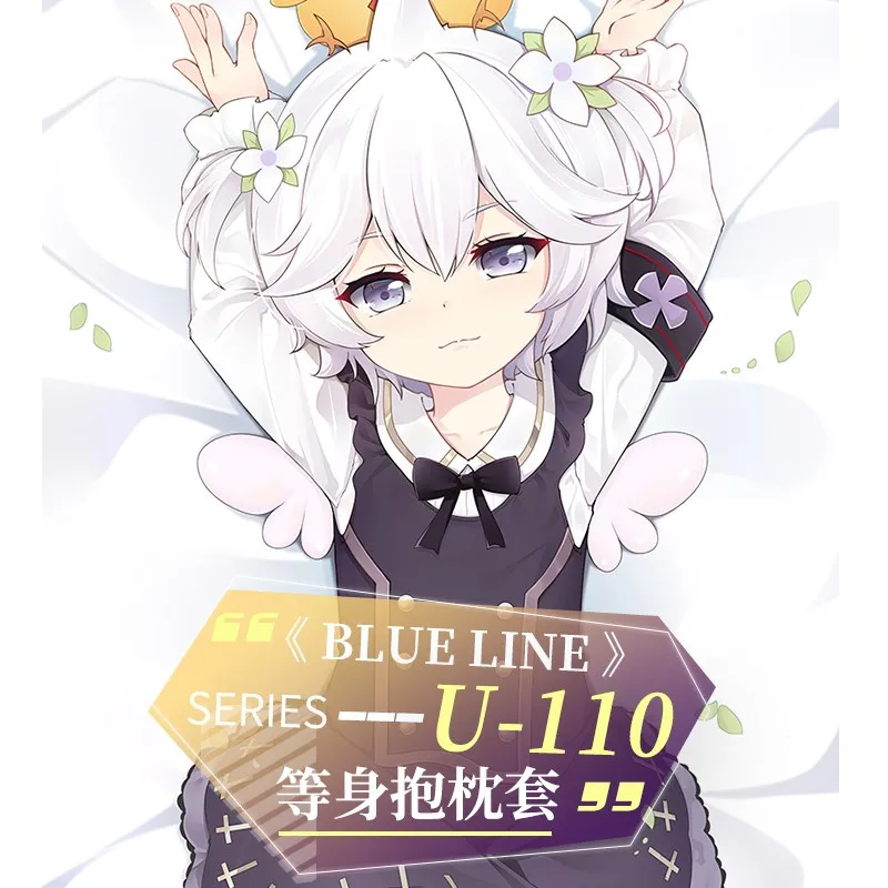 Anime Azur Lane U-110 Sexy Dakimakura Hugging Body Pillow Case Otaku Long Cushion Cover Bedlinings Xmas Gifts New CYS | Тематическая