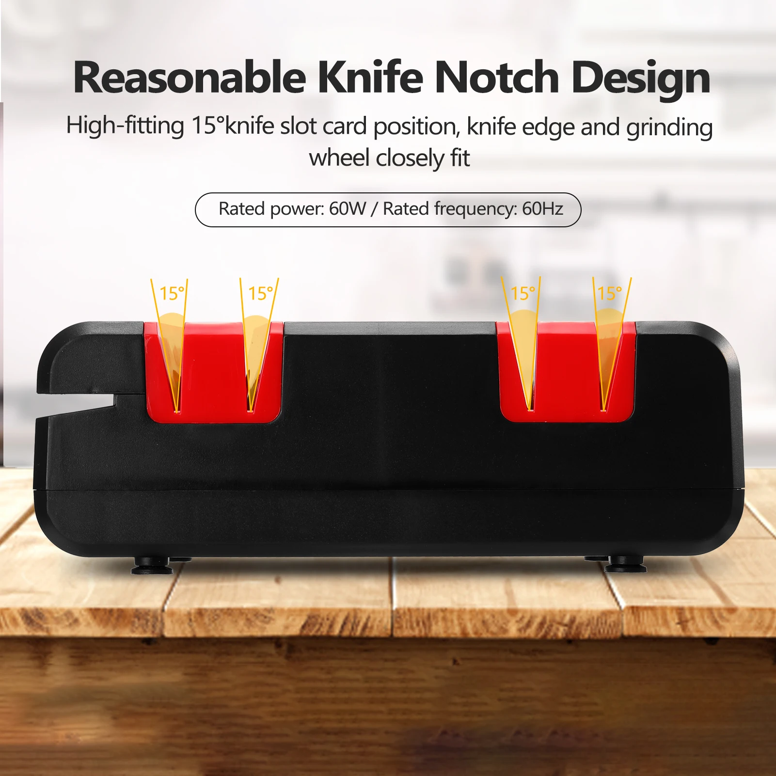 

Intelligent Quick Cut Sharpener Household Electric Kitchen Cutter Grinder Multifunctional Automatic Cut Sharpeners