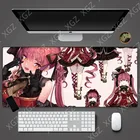 Высококачественный красивый коврик для мыши Yuzuoan XL с изображением демонов, Лидер продаж, оптовая продажа, игровой Настольный коврик для мыши, водонепроницаемый