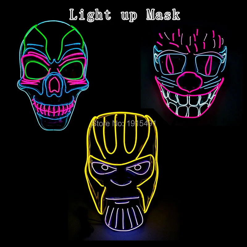 Украшение для дома с привидениями лицо Волка мистер/миссис светящиеся животные