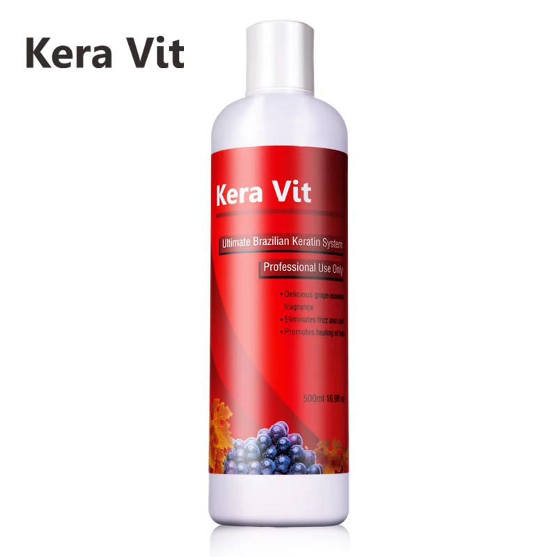 Лучший продукт для выпрямления волос KeraVit бразильское 5% Кератиновое лечение