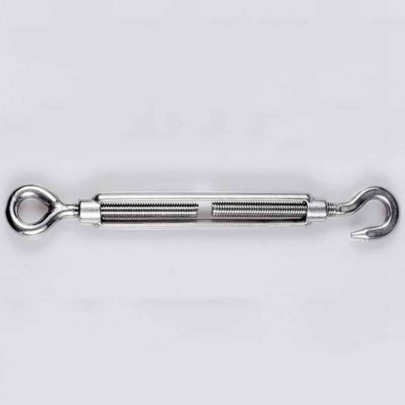 Promotion! M4 Stainless Steel 304 Hook &amp Eye Turnbuckle Wire Rope Tension Pack Of 8 | Строительство и ремонт