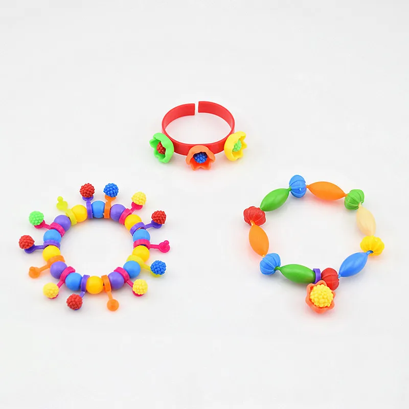 1000 шт. набор бусин для изготовления ожерелья браслета кольца | Игрушки и хобби