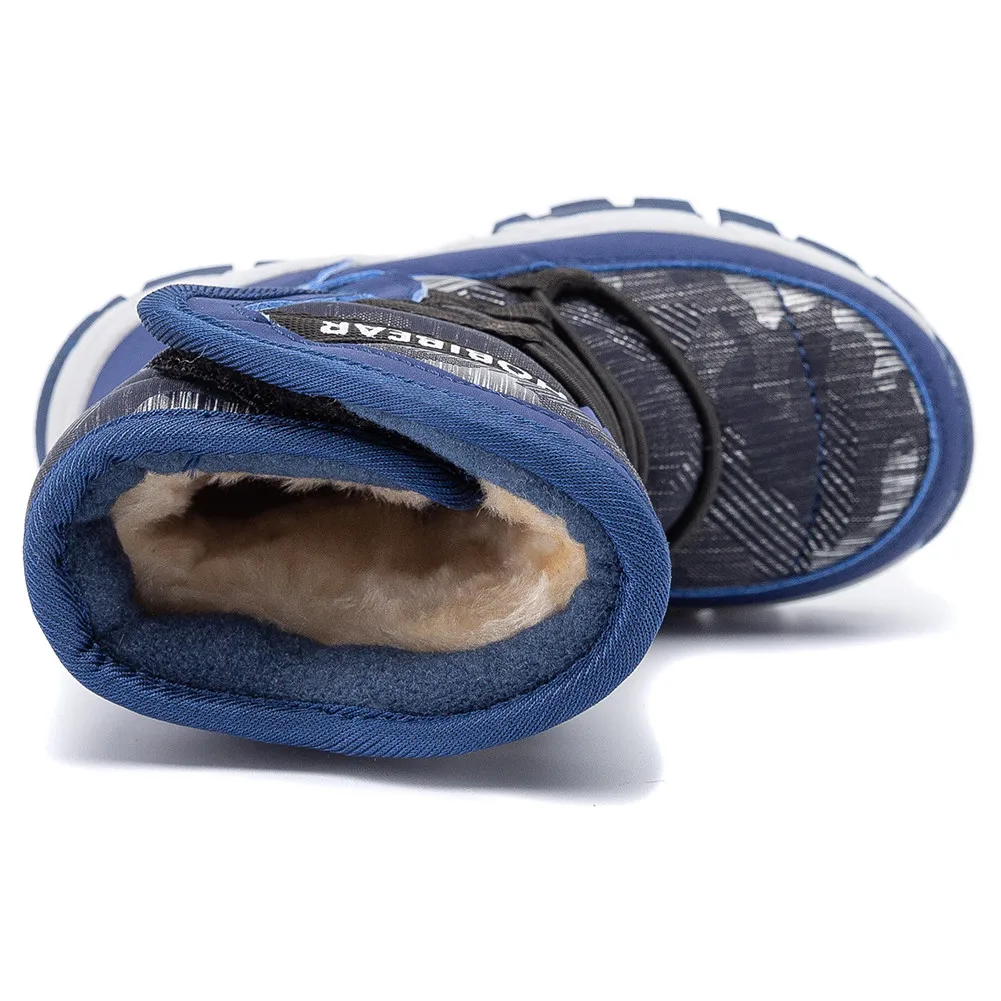 Зимние ботинки для мальчиков и девочек детская обувь зимние теплые