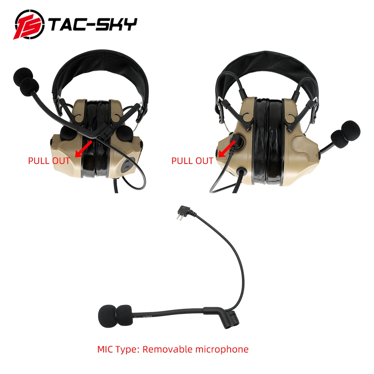 COMTAC II TAC-SKY COMTAC comtac ii силиконовые наушники Версия Охота шумоподавление Воздушный пистолет Военная стрельба тактический головной убор