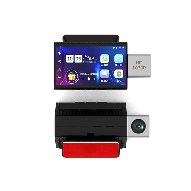 3 дюймовый android 8 1 видеорегистратор Pro GPS ADAS Автомобильный WiFi DVR голосовое