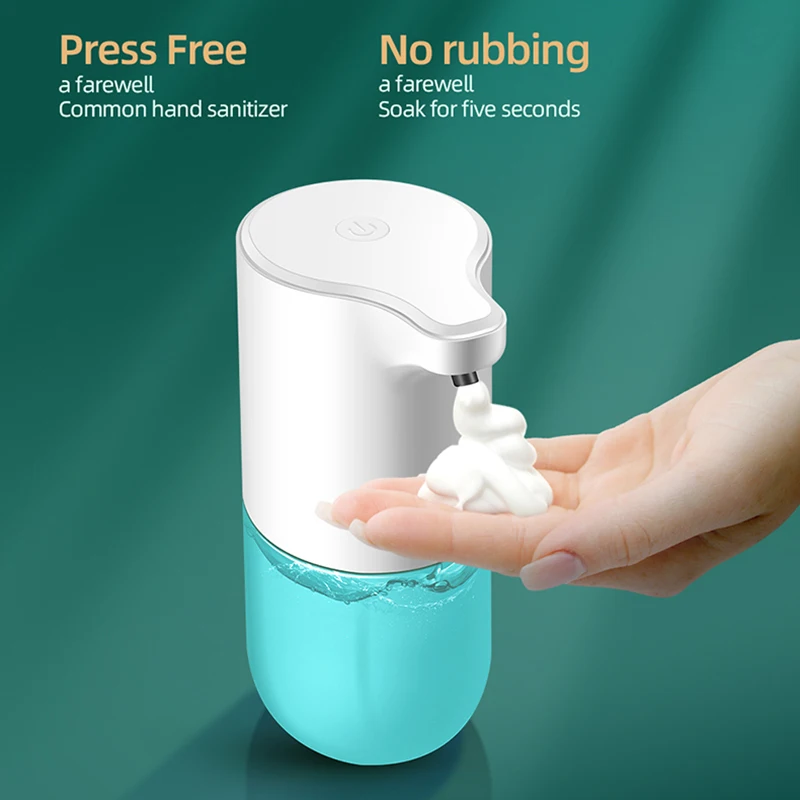 

Touchless Automatic Soap Dispenser USB Charge Smart Foam Machine Infrared Sensor Soap Dispenser Hand Sanitizer Kitchen Bathroom