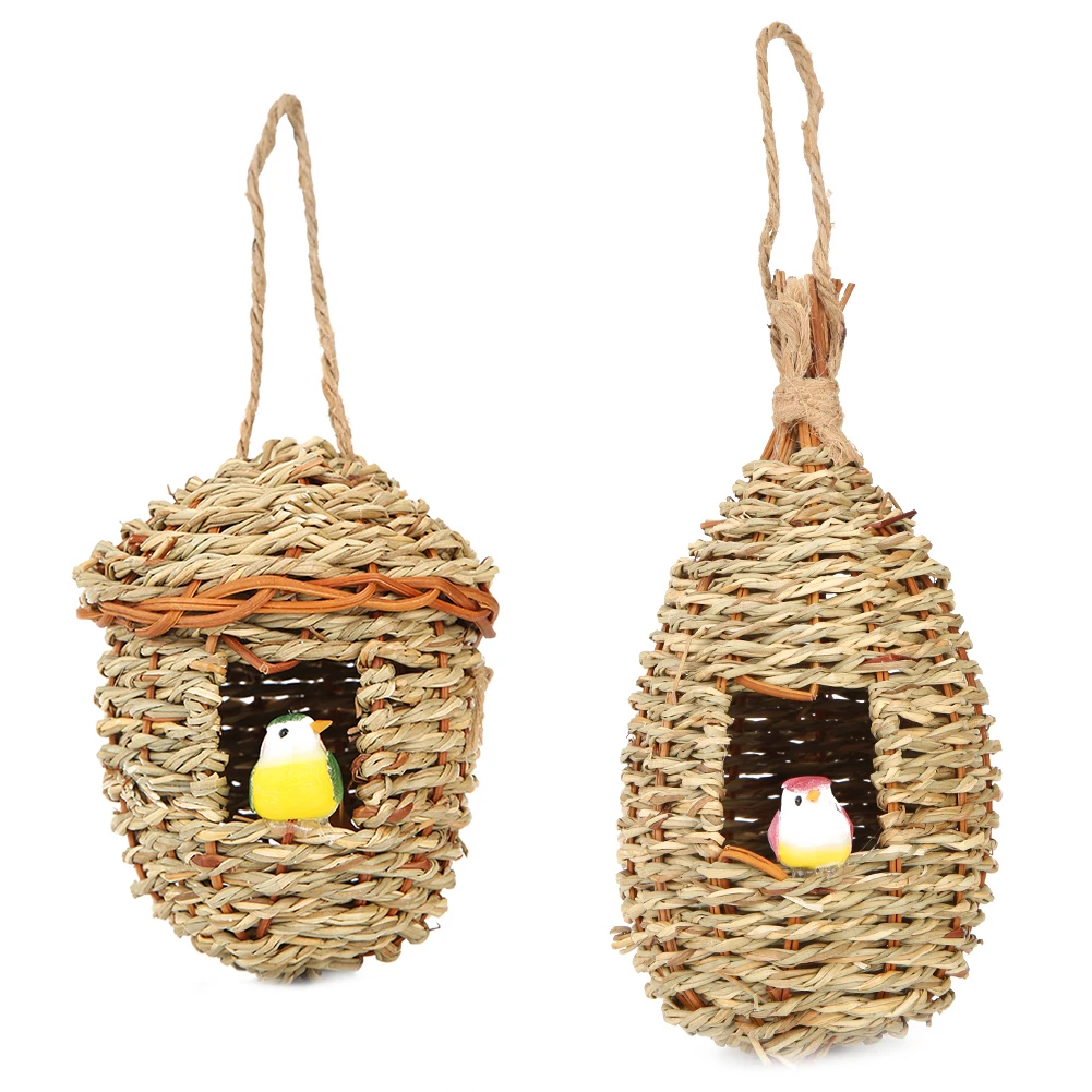 Имитация попугая ручной работы 28 см креативная фигурка на лужайке с перьями