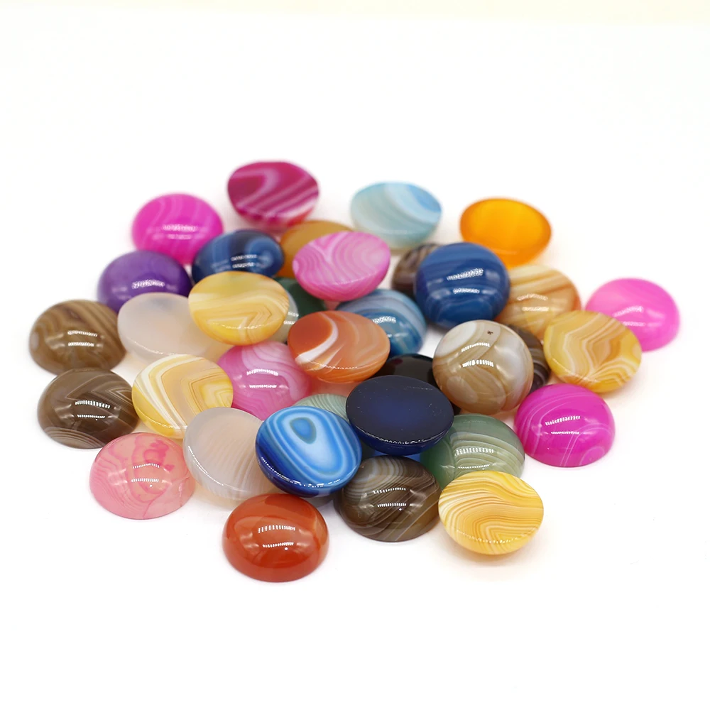 

24 шт., оптовая продажа, натуральный драгоценный камень, агат, круглые бусины, кулон для изготовления ювелирных изделий, ожерелье, аксессуары,...