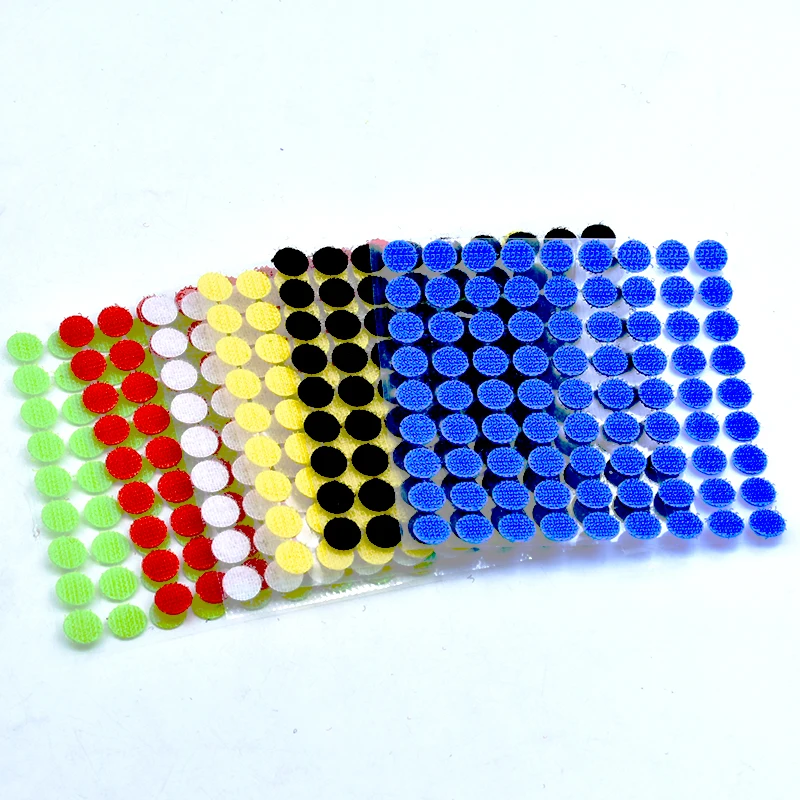 Самоклеящаяся клейкая лента Velcros Dots нейлоновая для крючков и петель шитья