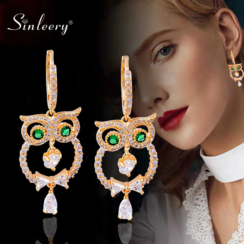 SINLEERY в этническом стиле Стиль зелеными кристаллами ручной работы Комплект: глаза
