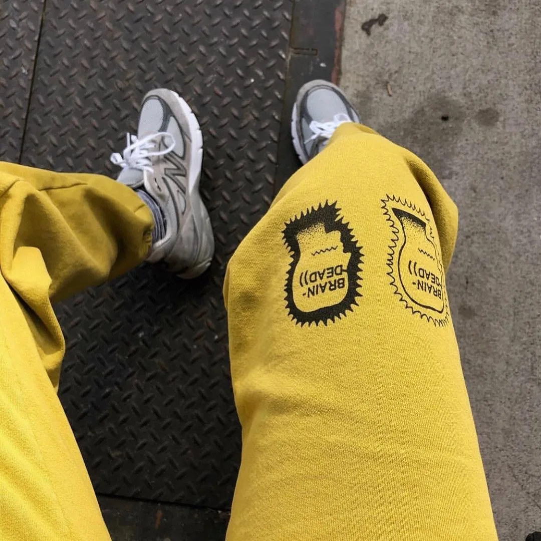 

Kanye West Graffiti Jogger Pants Hip Hop Men Tie-dye Fleece Joggers Men Urban Streetwear Sweatpants Men Women Printing Trousers