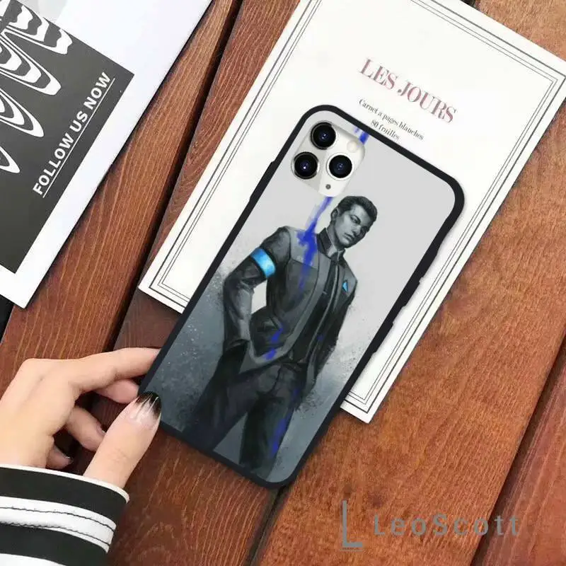 

Detroit Become Human Phone Case for iPhone 11 12 pro XS MAX 8 7 6 6S Plus X 5S SE 2020 XR Soft silicone