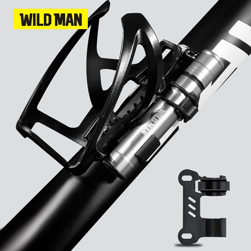 Велосипедный насос WILD MAN ручной для накачки шин 100 фунт/кв. Дюйм|Велосипедные