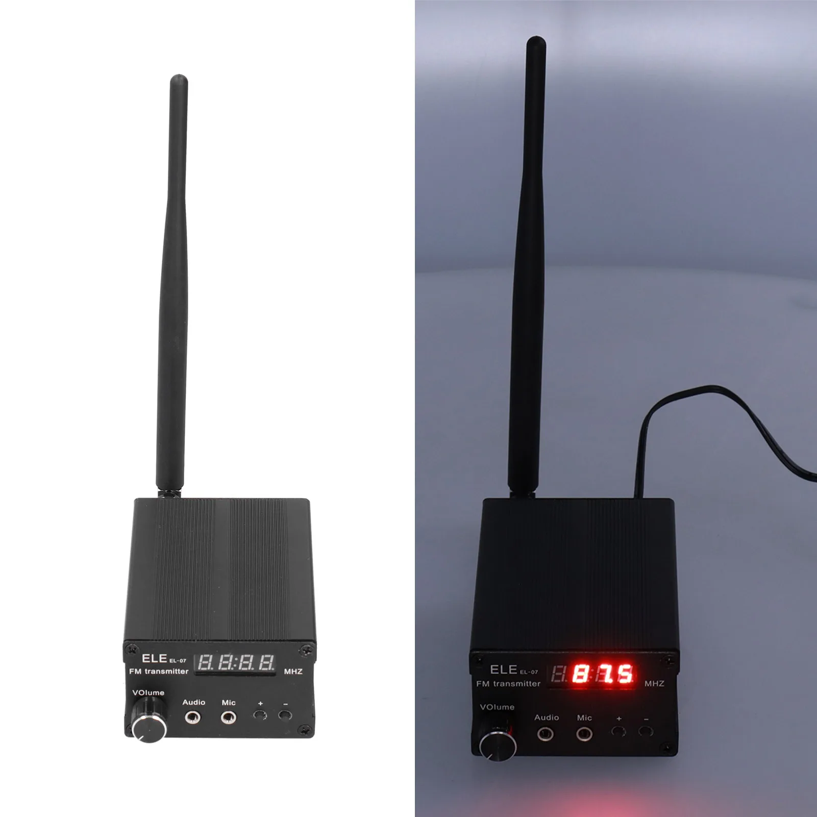 Портативный стерео беспроводной FM-радиопередатчик миниатюрная радиостанция для