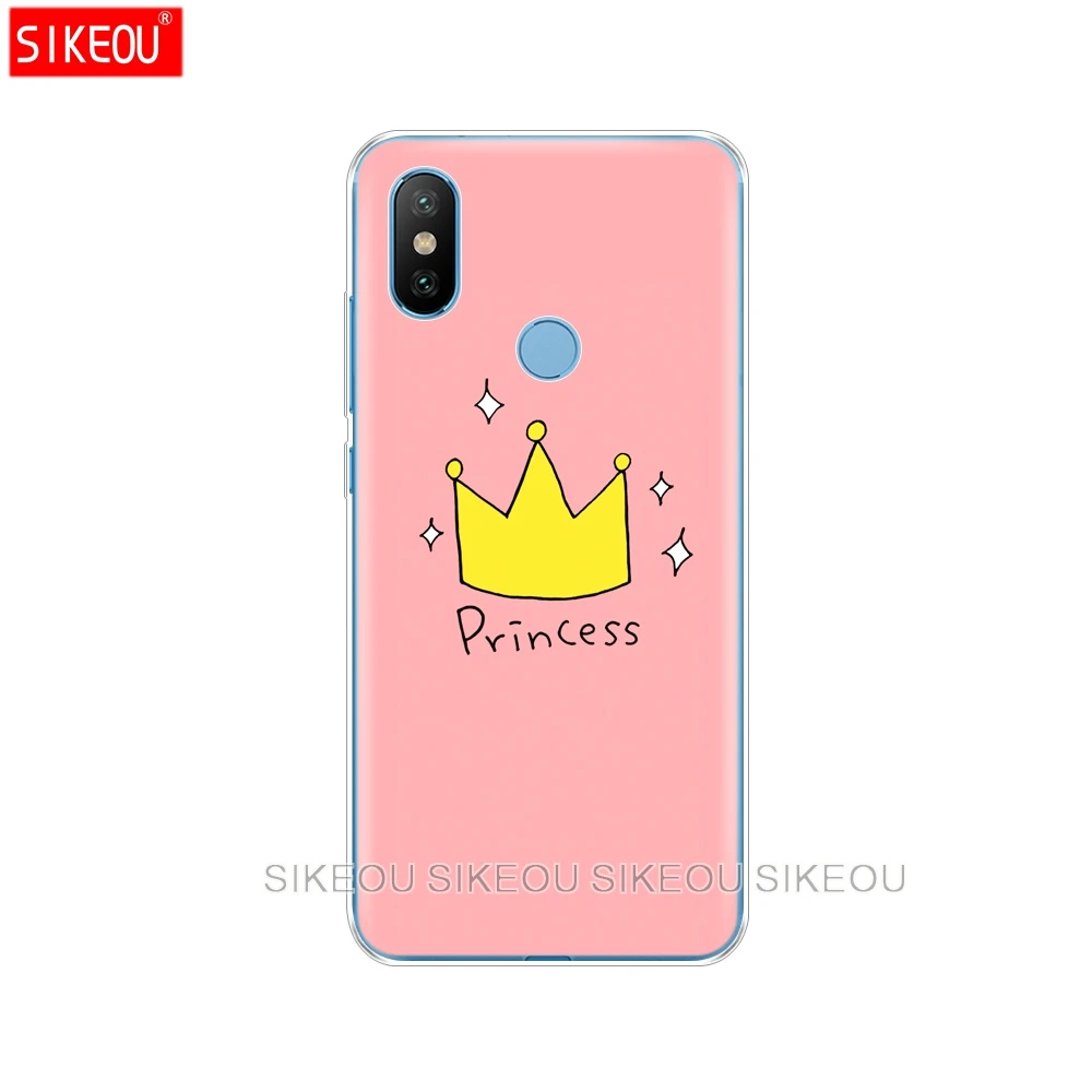 Мягкий силиконовый чехол SIKEOU из ТПУ Для Xiaomi Mix 2 S для Mi милый кролик роза
