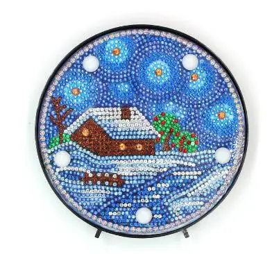 Декоративный светодиодный светильник Рождественский подарок сделай сам