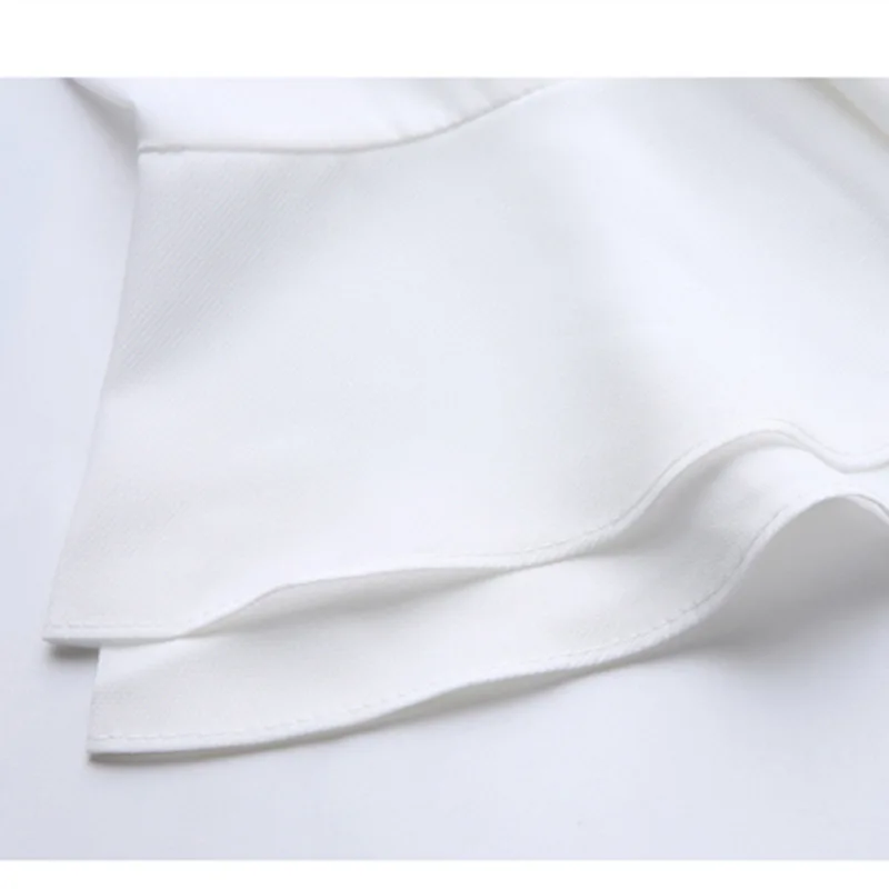 Модные женские топы блузки 2021 летняя шифоновая блузка рубашки с коротким