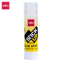 deli transparent solid glue pen style glue stick student high viscosity solid glue paper sticker stationery office supplies