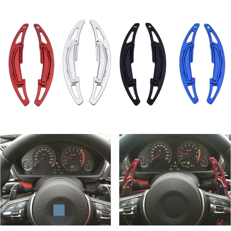

Car Steering Wheel Shift Paddle Shifter Extension for BMW M2 M3 M4 M5 M6 X5 X6 Aluminum Alloy Shift Paddle Car Interior