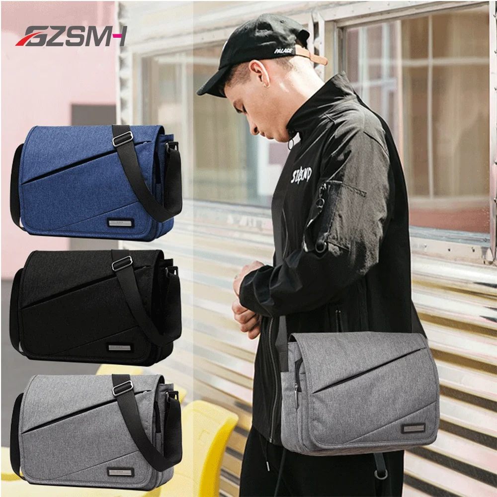 

Fashion Men Shoulder Bag Boy Daily Square Satchel Travel High Quality Crossbody Bags Designer Shoulder Strap Male Messenger Bag