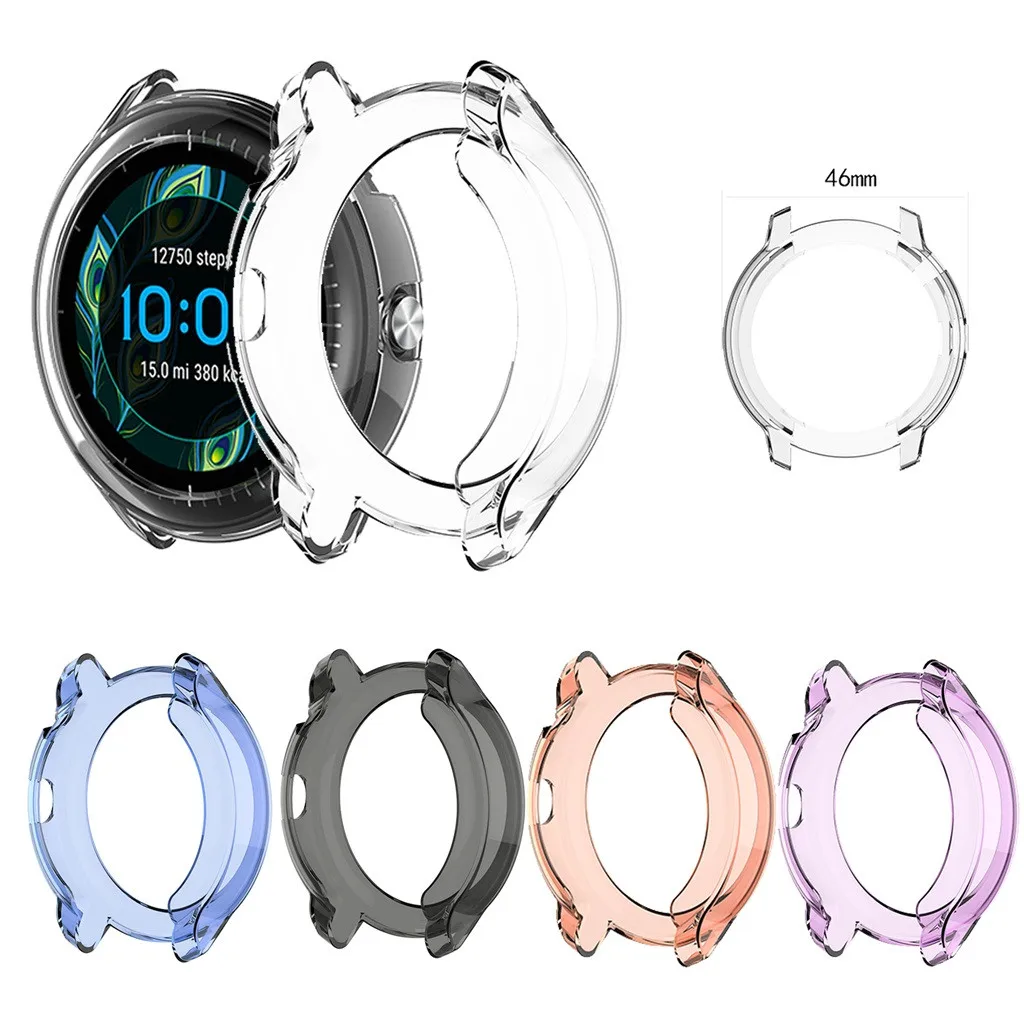 Мягкий ультратонкий защитный чехол из ТПУ совместимый с Garmin vivoactive3 Музыкальный
