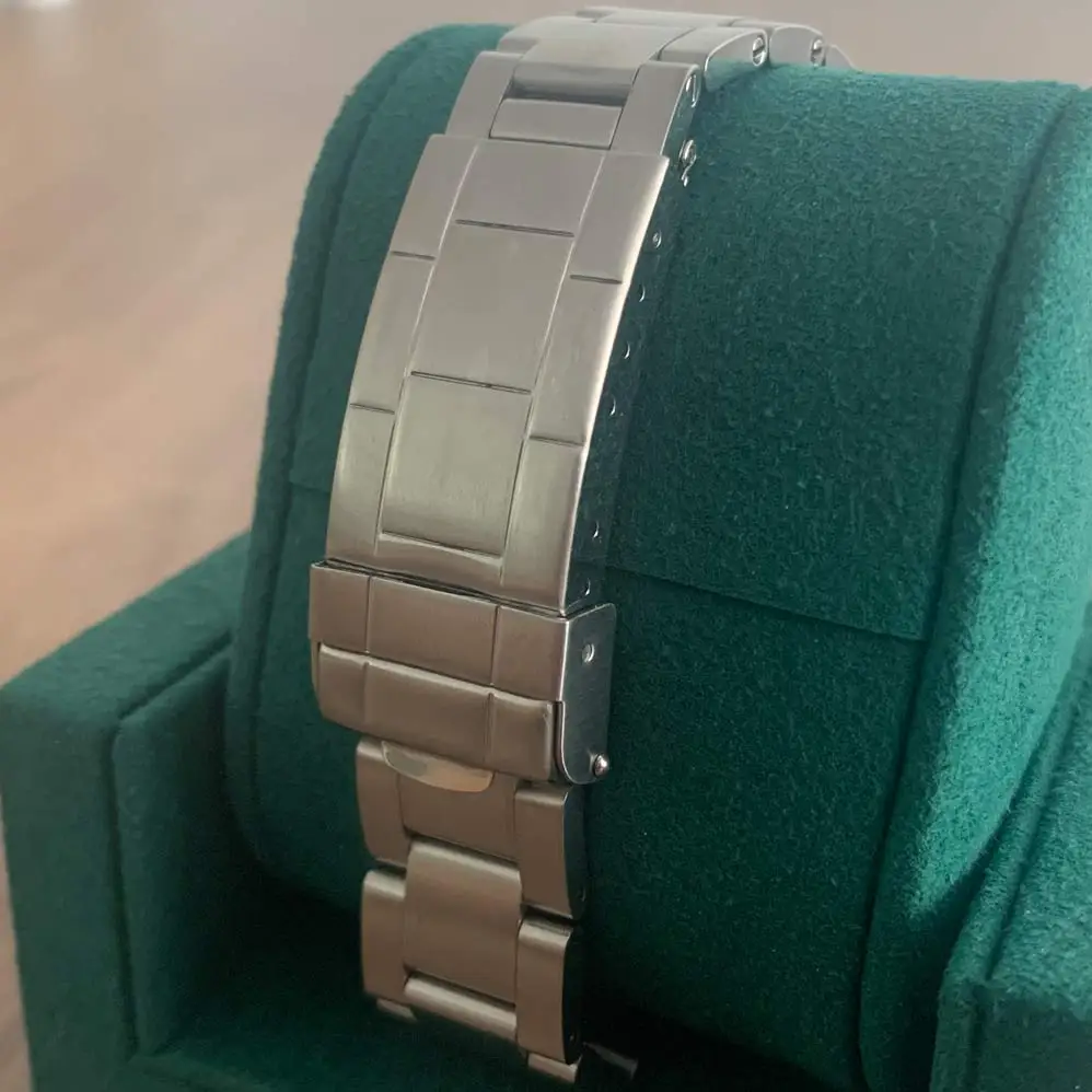 

Automatic NH35 watch retro stainless case steel strap 39.5mm HHG4