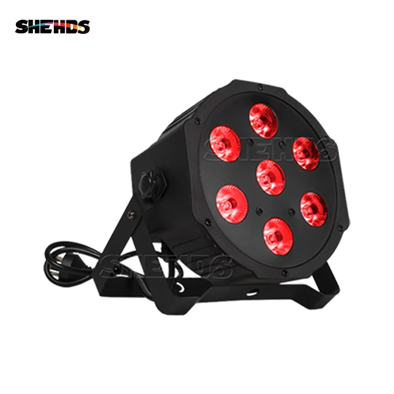 Лидер продаж плоский светодиодный светильник SHEHDS 7x18 Вт/7x12 Вт RGBWA + UV/RGBW для