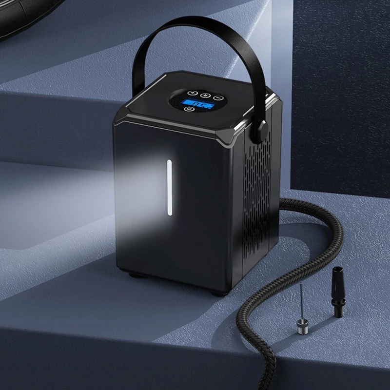 Preço 120psi Portátil Compressor De Ar Com Fio E Sem Fio Dupla Utilização Digital Pneu Inflator Bomba De Ar Para 12v Carro Da Motocicleta Bicicleta