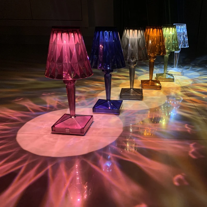 Современная настольная лампа арт Необычные освещение ночные светильники