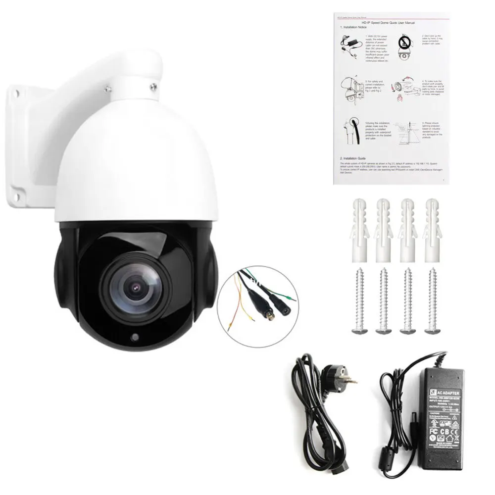 HD 4 5 'ཚX ZOOM 5MP AHD 2.0MP PTZ скоростная купольная ИК камера ночного видения SONY 335 AUTO 3 в