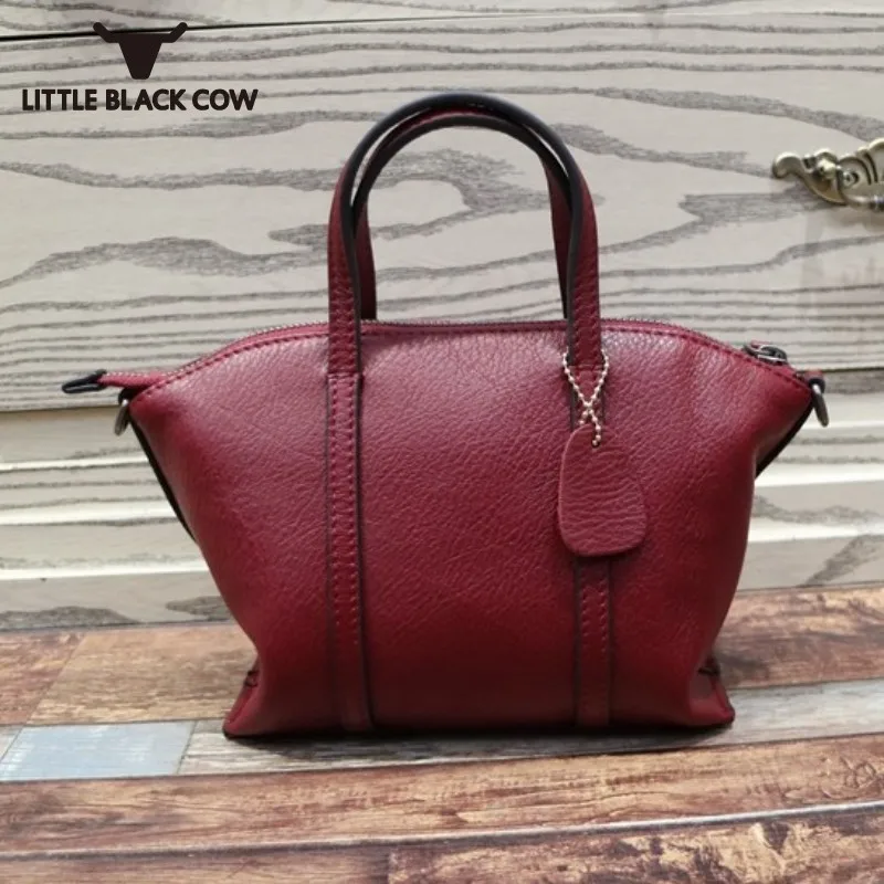 Сумки Хобо из натуральной кожи женские роскошные сумки в Корейском стиле модные