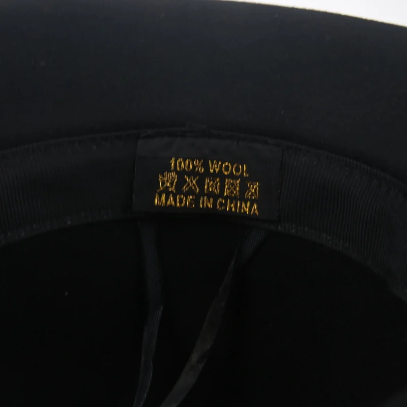 

wool hats panamas zipper adjustable solid luxury fedora hat dress formal church jazz outdoor winter warm hats sombreros de mujer