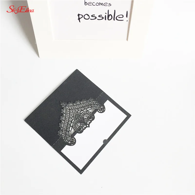 Лазерная резка 2019New 100 шт Корона Форма имя место карты свадебные Таблица