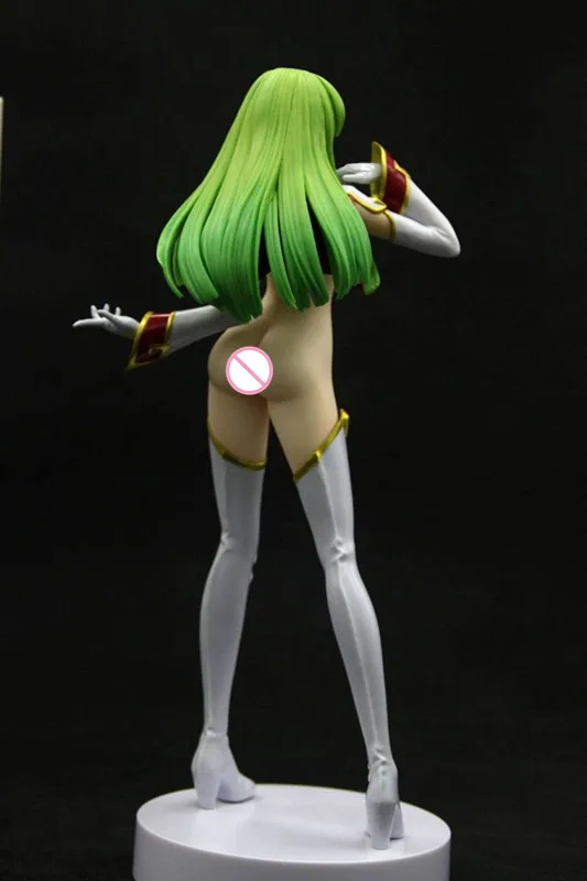 Японский аниме пикантная кукла Code Geass Geass: Hangyaku no Lelouch CC смолы фигурка голая для