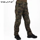 Охотничьи камуфляжные брюки VULPO, тактические брюки, цифровые броки в джунглях, военные игровые Косплей-униформы